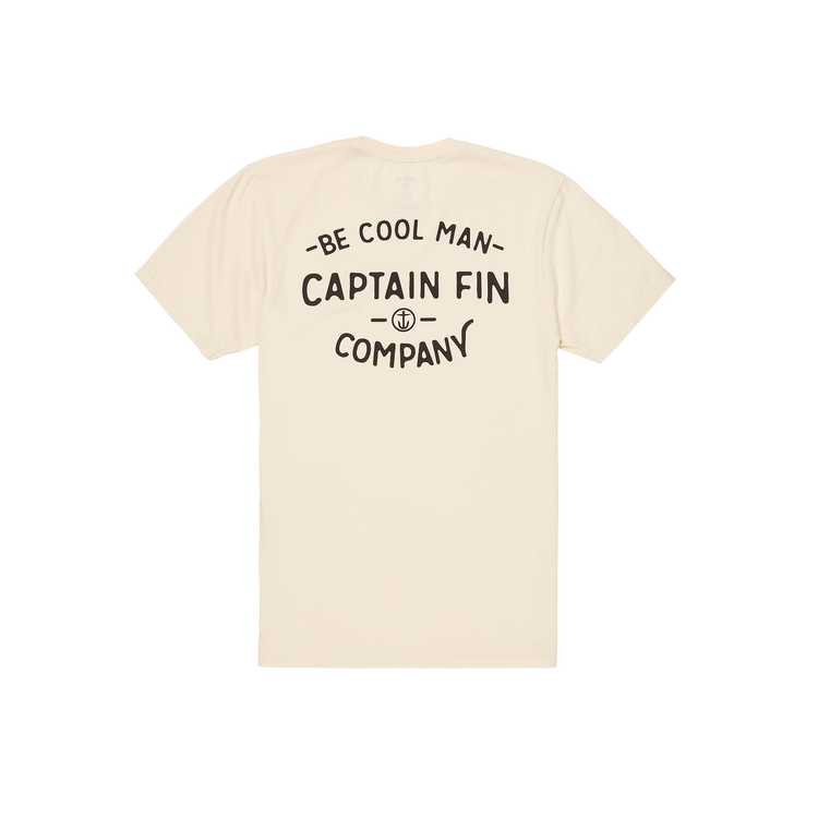 Run Of The Mill Short Sleeve Tee - Cream - Captain Fin