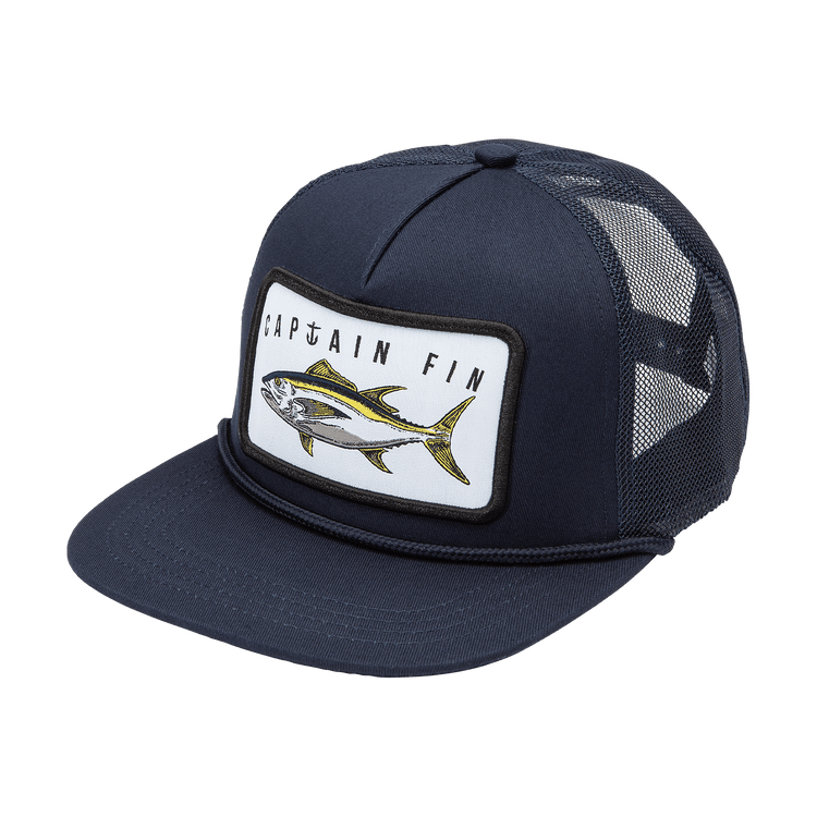 Tuna Trucker Hat - Navy - Captain Fin